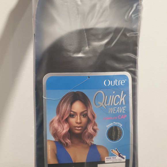 *New* Outre Quick Weave Complete Cap Marie Wig Synthetic color 2 - Picture 3 of 4